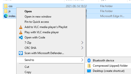 Komprimera filer i Windows